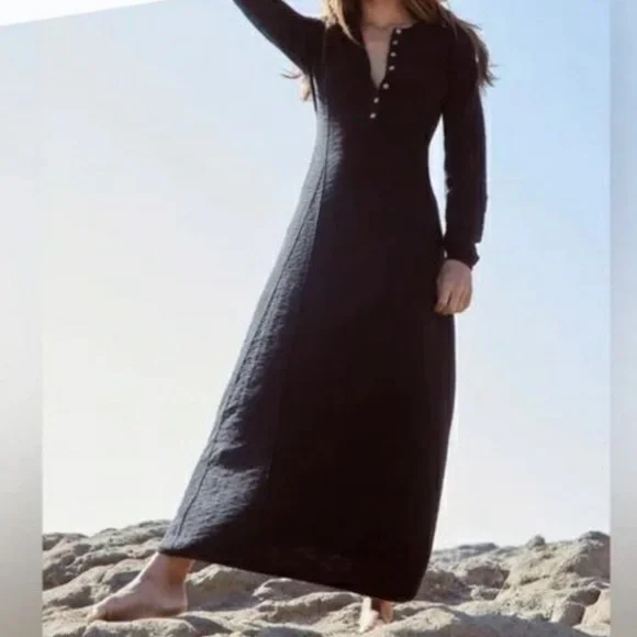 RARE Free People beach El Topo sweater dress - Picture 6 of 9